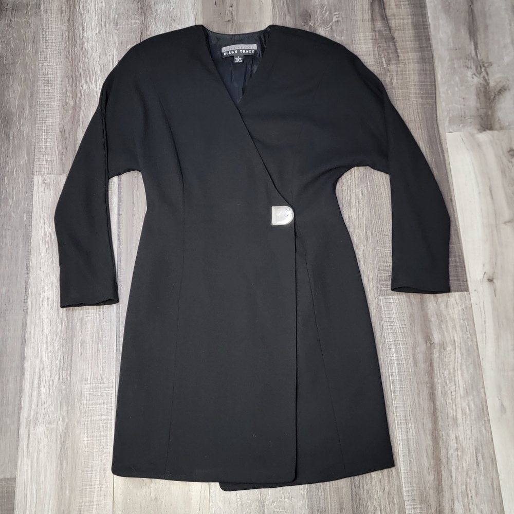 Linda Allard Ellen Tracy 100% Wool Suit Dress